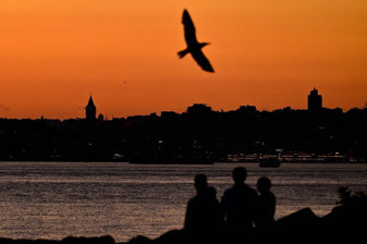 İstanbul’da gün batımı