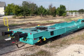 TÜRASAŞ, TIR dorselerini demiryolunda taşıyacak yerli vagonun prototipini tamamladı