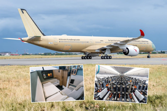 Qantas'ın dünyanın en uzun aktarmasız yolcu uçuşları için sipariş ettiği özel tasarım Airbus A350-1000 uçağı tanıtıldı