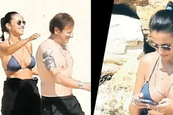 Kaya Çilingiroğlu ve Aslım Kan'ın Çeşme keyfi