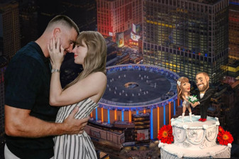 Milyarder pop yıldızı Taylor Swift ile Travis Kelce, Madison Square Garden'da yapılacak düğünden önce gizlice nikâh kıydı