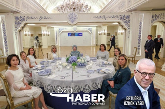 Ertuğrul Özkök, Anadolu Ajansı'nın fotoğrafını geçtiği 'First Lady'ler Masası'nın renkli hikayesini yazdı