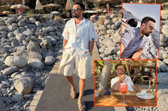 Megastar Tarkan, yeni imajıyla Ibiza'da yaz tatilinde