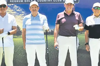 İş dünyasının patronları Bodrum'daki golf turnuvasında bir araya geldi