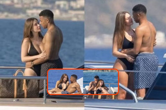Fransa'nın yıldız oyuncusu Mbappe, sevgilisinden ayrıldı iddialarının ardından gizemli bir güzelle tatilde görüntülendi