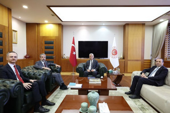 Bakan Bolat, TÜSİAD Başkanı'yla görüştü