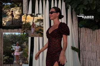 Yasemin Ergene, patronların ve ünlilerin mahremiyet ve sığınma yeri Bodrum Amanruya’dan fotoğraflar paylaştı