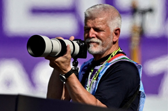 Çekya Cumhurbaşkanı Petr Pavel, Formula 1'de foto muhabirliği yaptı