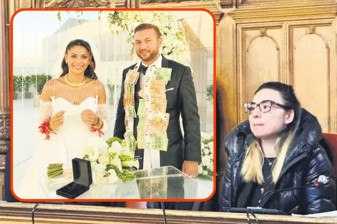 8 milyon euroluk soygunun firari şüphelisi Yiğit Tufan, suç ortağı olduğu öne sürülen Büşra Satılmış ile evlendi