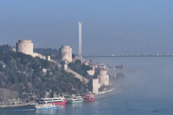 İstanbul'da sis nedeniyle bazı vapur seferleri iptal edildi