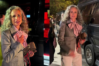 Andie MacDowell, Hallmark Channel'in 25. yıl etkinliğinde