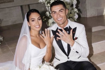 Cristiano Ronaldo ve Georgina Rodriguez, 5 çocuklarının da katıldığı törenle evlendi