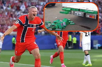 Güney Amerika'daki kokain baronları, Norveç'in yıldız futbolcusu Haaland etiketli kokain sevkiyatına polis dur dedi