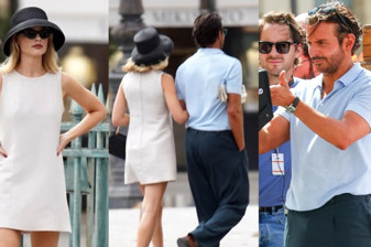Margot Robbie ve Bradley Cooper, Paris'te sette görüntülendi