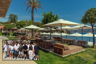 Bodrum'da ünlülerin gözdesi kulüpte çalışan eylemi