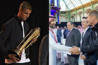 Cristiano Ronaldo ve dünya liderleri Paris'teki E-spor Dünya Kupası finalinde