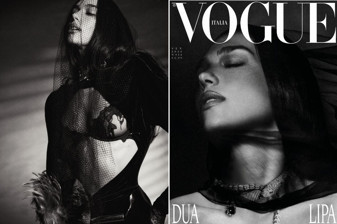 Pop yıldız Dua Lipa, Vogue Italia'nın kapağında