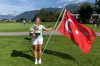 Milli golfçü Deniz Sapmaz, Lihtenştayn'daki turnuvada 2'nci oldu
