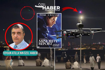 Steven Spielberg'in 2002'de yaptığı Azınlık Raporu filmi 2026'da İstanbul semalarında gösterime girdi