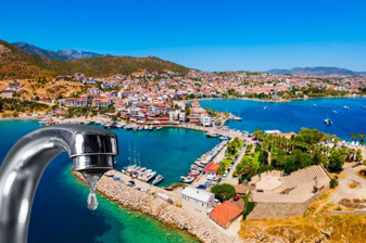 Türkiye'nin turistik ve tarihi ilçelerinden Datça'da su krizi yaşanıyor