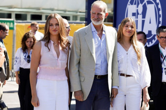İspanya Kralı ve prensesleri Formula 1 Grand Prix’sinde