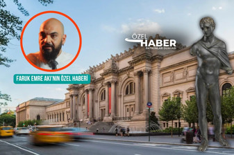Antika tüccarı George Zakos'un Türkiye'den kaçırdığı 500 bin dolarlık bronz Hermes heykelciği 55 yıl sonra Türkiye'ye dönüyor
