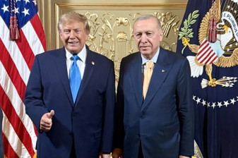 Cumhurbaşkanı Recep Tayyip Erdoğan ABD Başkanı Donald Trump'la davette buluştu