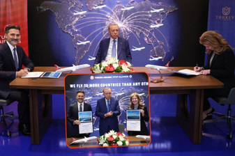THY ve Boeing 150 adet 737 MAX için imzaları attı, törene Cumhurbaşkanı Erdoğan da katıldı