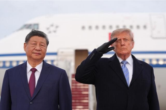 Çin Devlet Başkanı Şi'nin ABD ziyaretine başladı, ABD Başkanı Trump karşıladı