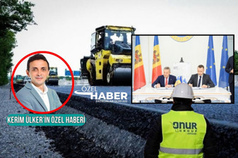 Moldova'da 14 yılda 187 kilometre yol yapan Türk şirketi Onur, 2,2 milyar liralık teklifle son girdiği ihaleyi de kazandı