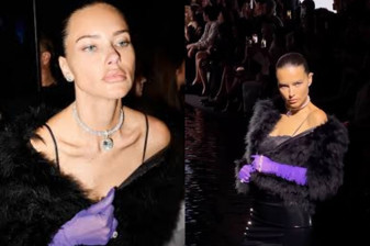 Adriana Lima, Messika’nın yüksek mücevher şovunu açtı