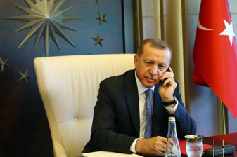 Cumhurbaşkanı Erdoğan, Rusya Devlet Başkanı Putin ile telefonda görüştü