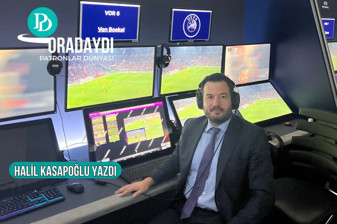 Türk basınında ilk kez Patronlar Dünyası yazarı Halil Kasapoğlu UEFA’nın İsviçre’nin Nyon kentinde açtığı yeni VAR merkezine girdi