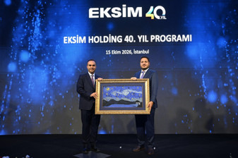 Eksim Holding 40 yılını Bakan Mehmet Fatih Kacır'ın katıldığı özel davetle kutladı, Ebubekir Tivnikli yatırımlara devam mesajı verdi