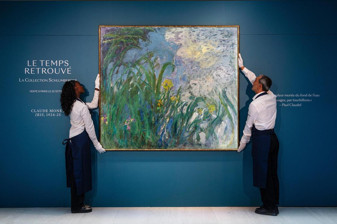Petrol devi Schlumberger'in kurucu ailesinden Jeanne Schlumberger'in 70 yıl sakladığı Monet tablosu Paris'te 50 milyon euroya satıldı