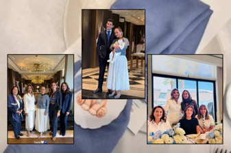 Feryal Gülman'dan torunu Leo Aras için özel davet