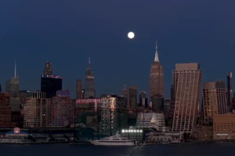 New York'ta dolunay