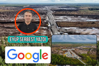 Finlandiya'da 530 hektar orman kesen Google'ın 13 milyar euroluk veri merkezi yatırımında polis devreye girdi. PD krizi yerinde izliyor