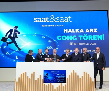 Borsa İstanbul'da gong, Saat ve Saat için çaldı