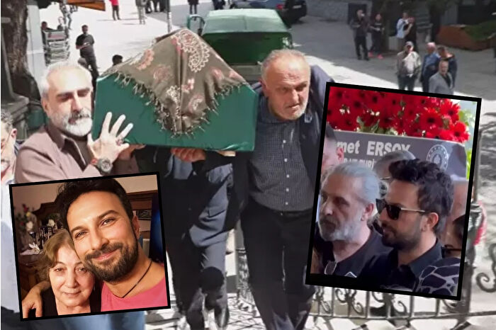 Tarkan'dan annesine son öpücük