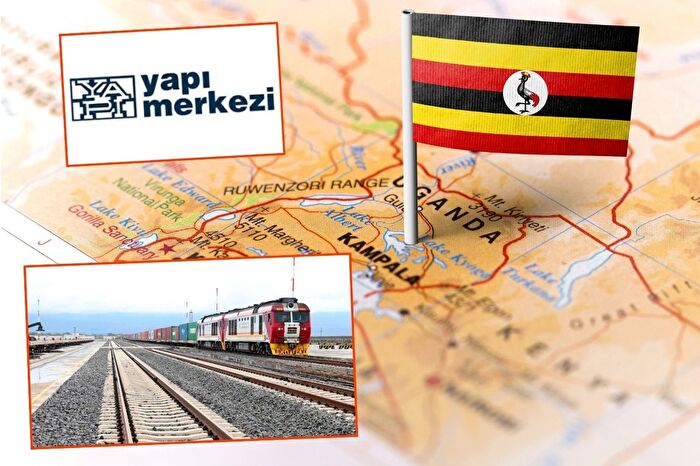 Uganda, 3,1 milyar dolarlık demiryolu projesi için Türk şirketi Yapı Merkezi'ne 83 milyon dolarlık finans bulunup, ödeme yapıldığını duyurdu