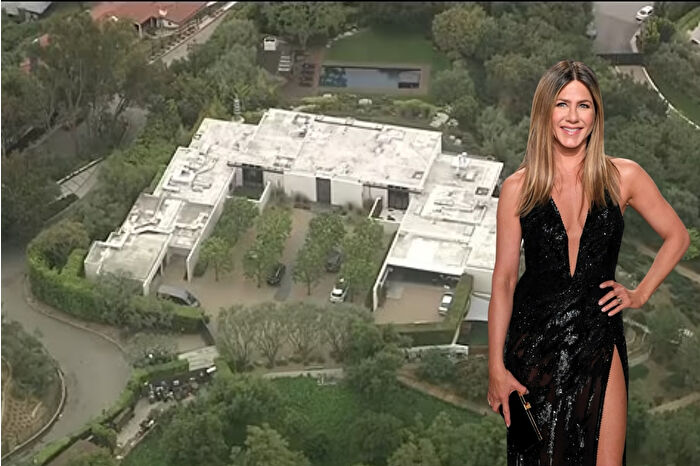 Jennifer Aniston'a evinde silahlı şahıs şoku