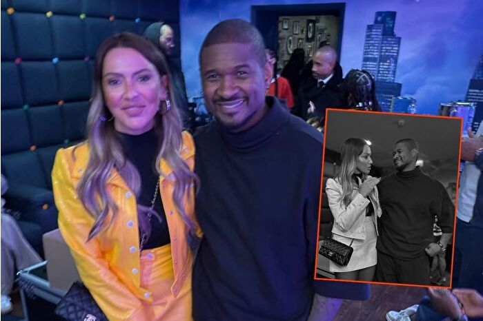 Hadise'nin Usher'le sıcak sohbeti