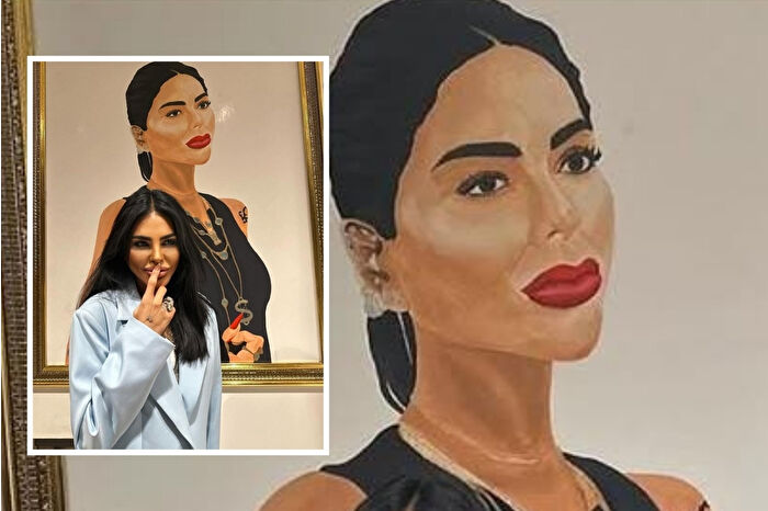 Süreyya Yalçın’ın İtalyan arkadaşı ünlü ressam Mimmo Paladino portresini çizip hediye etti