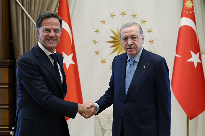 Cumhurbaşkanı Erdoğan ile görüşen NATO Genel Sekreteri Mark Rutte: Türkiye sağlam, yetenekli bir müttefik
