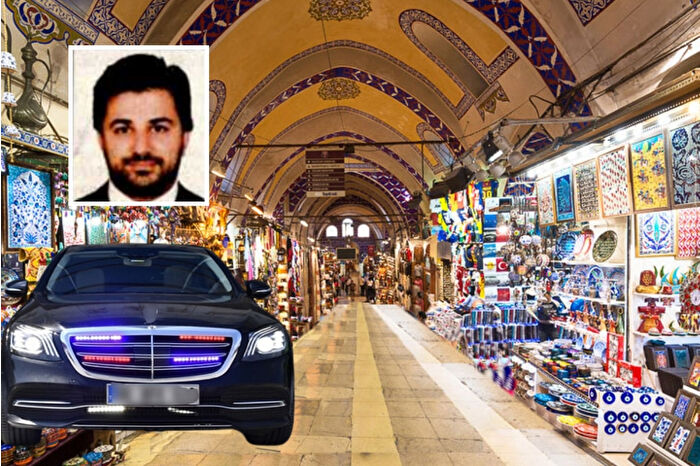 İstanbul'da çakarlı araç ve korumalarıyla göz boyayan Ömer Binici, sahte istihbaratçı rolüyle Kapalıçarşı esnafını 100 milyon lira dolandırdı