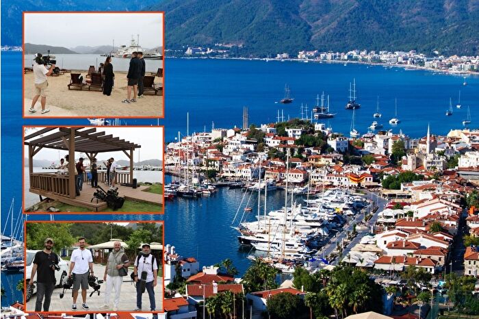 Dizi ve film sektörünün yeni gözdesi Marmaris