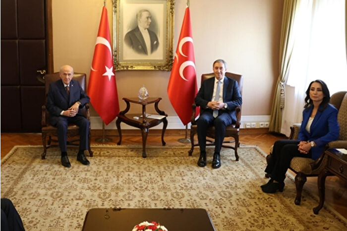 MHP Genel Başkanı Bahçeli, DEM Parti heyetiyle bir araya geldi