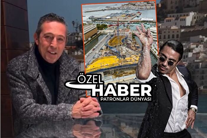 Nusret'in Ibiza'daki projesini Ali Koç tanıttı