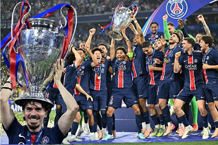 Şampiyonlar Ligi finalinde Inter'i tarihi bir farkla yenerek şampiyon olan Paris Saint-Germain, rekor bir gelir elde etti